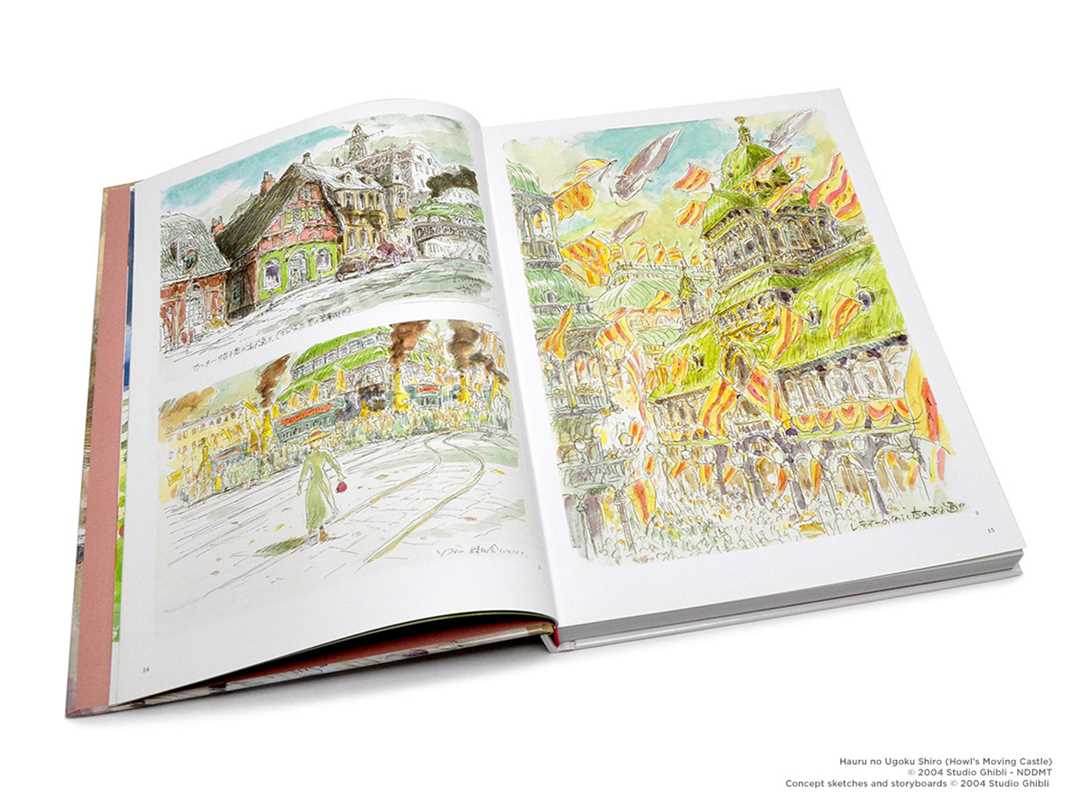 Simon & Schuster - Art of Howl's Moving Castle by Hayao Miyazaki