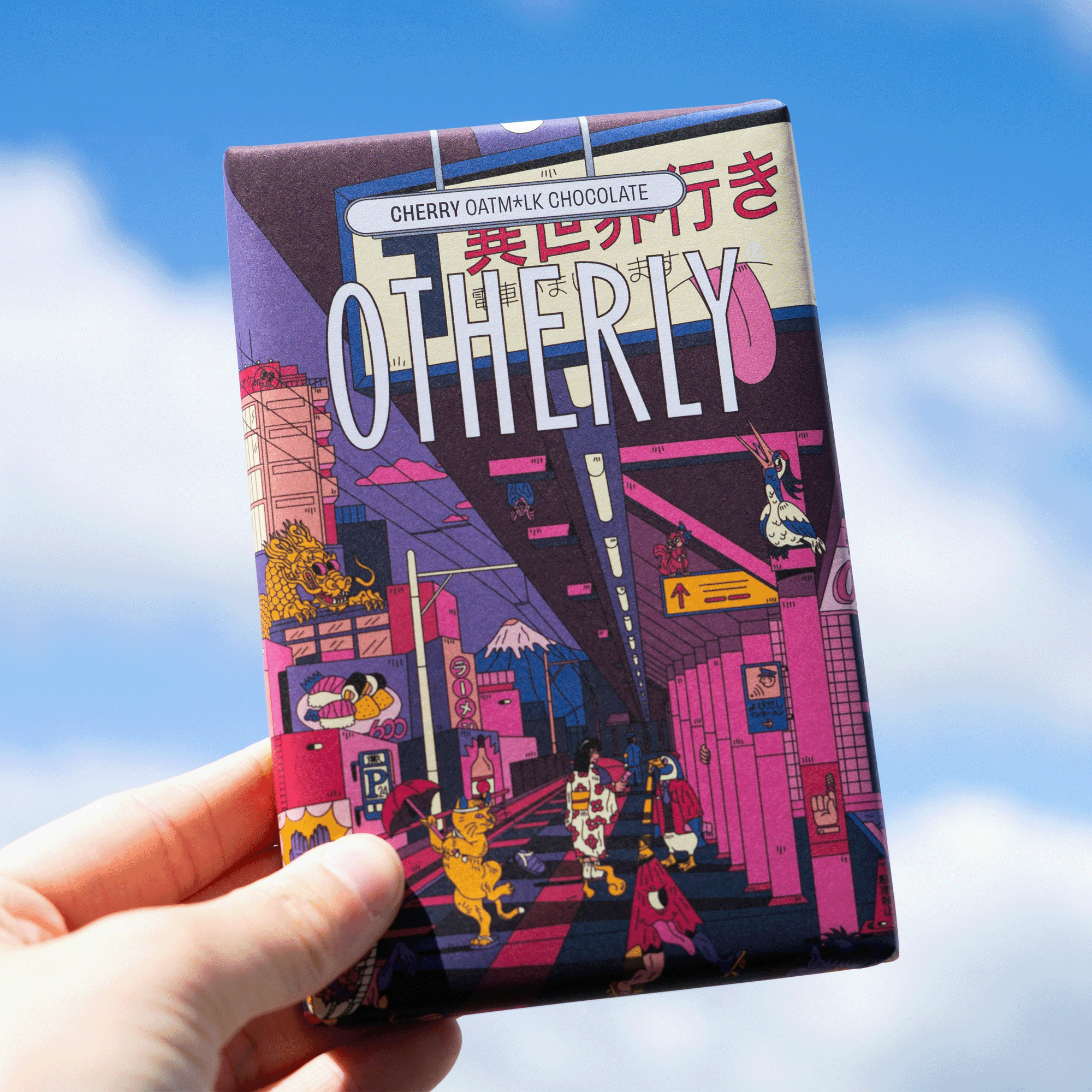 Otherly - Cherry // 130G // Vegan // OATM*LK CHOCOLATE