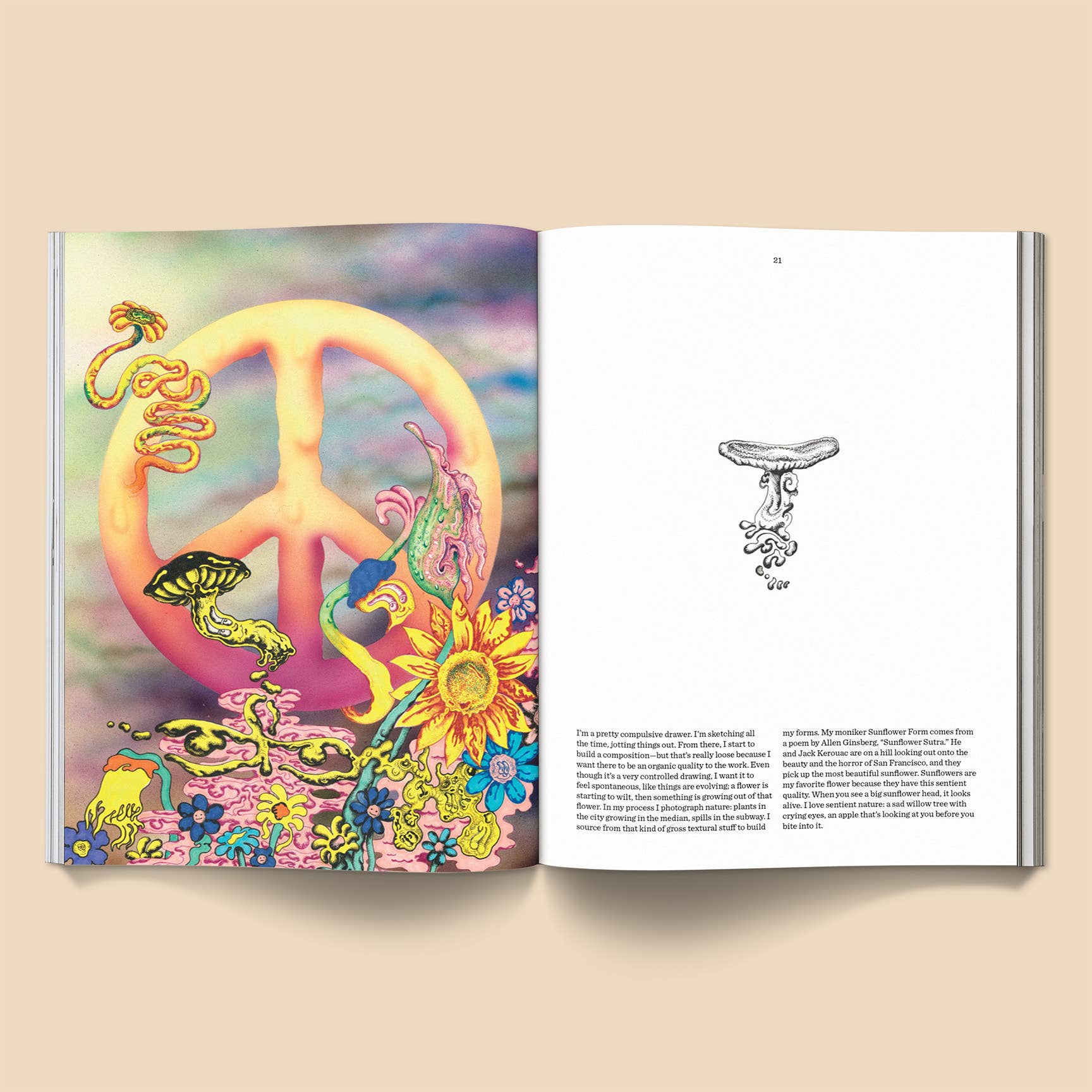 Daniel Herwitt: Sunflower Form Art Book