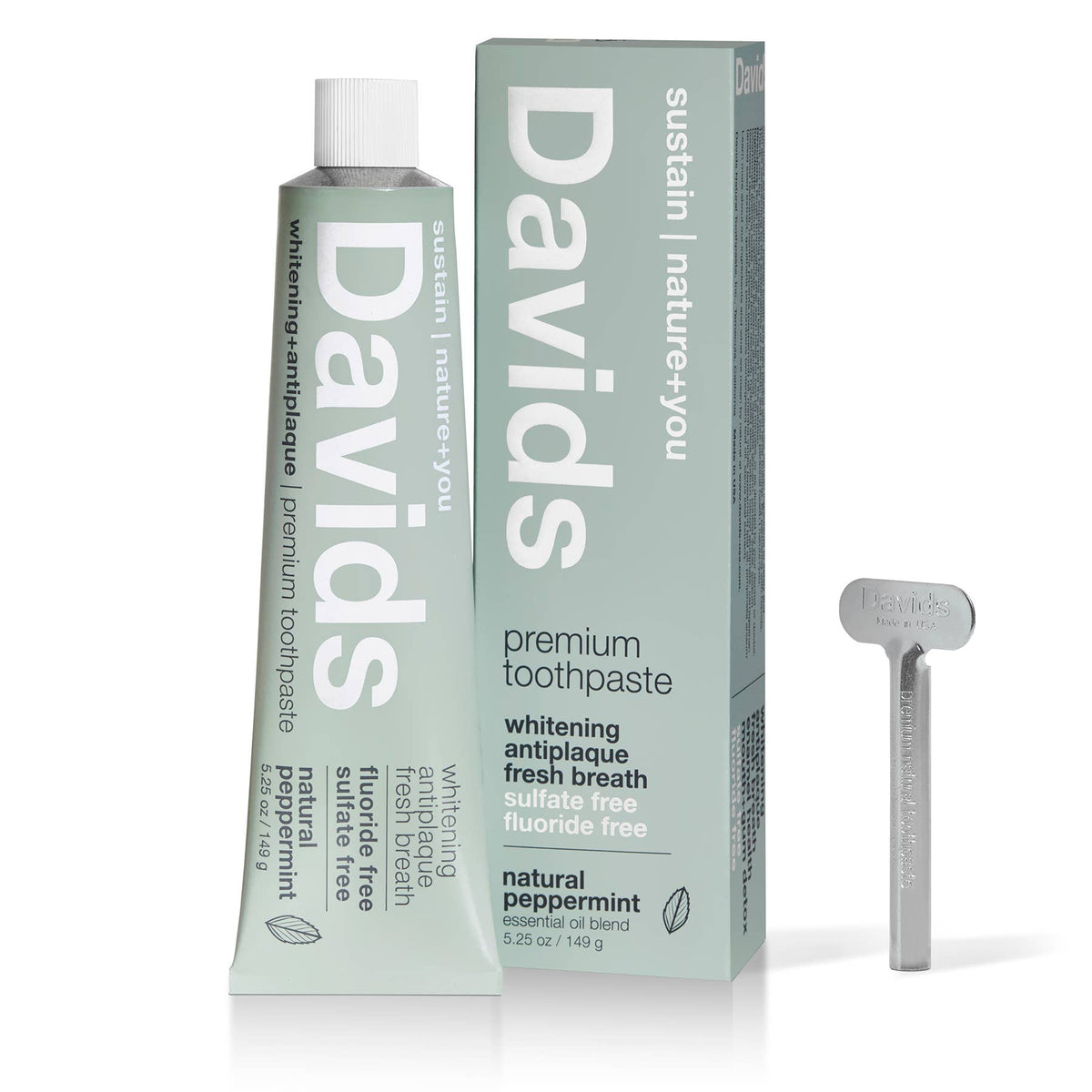 Davids - Premium Toothpaste - Peppermint