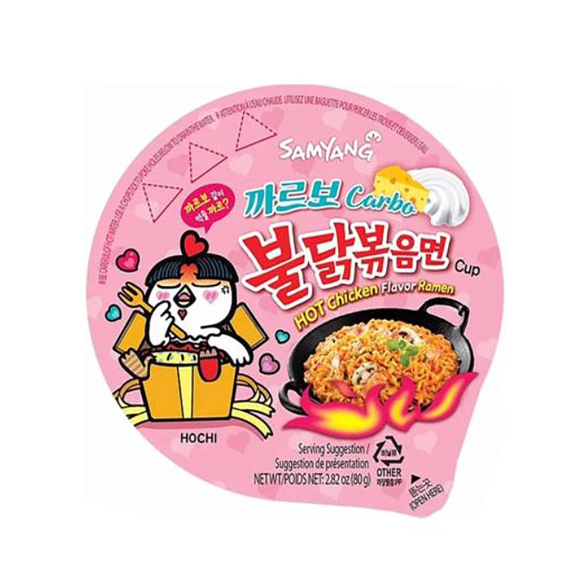 Samyang - Buldak - Carbonara - Spicy Chicken Ramen - Cup