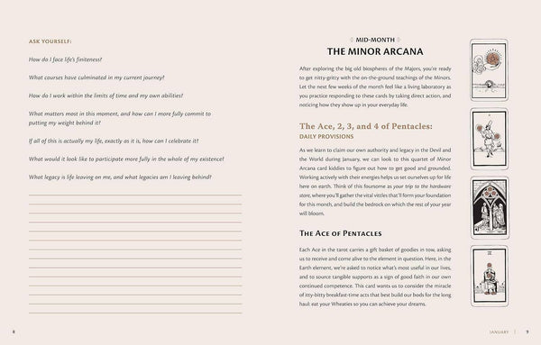 The Tarot Almanac: A Seasonal Guide to Divining by Bess Matassa