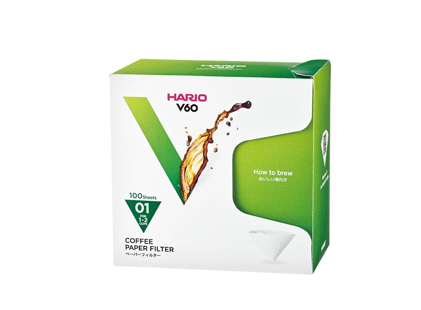 Hario - V60 Paper Filter - Natural Brown