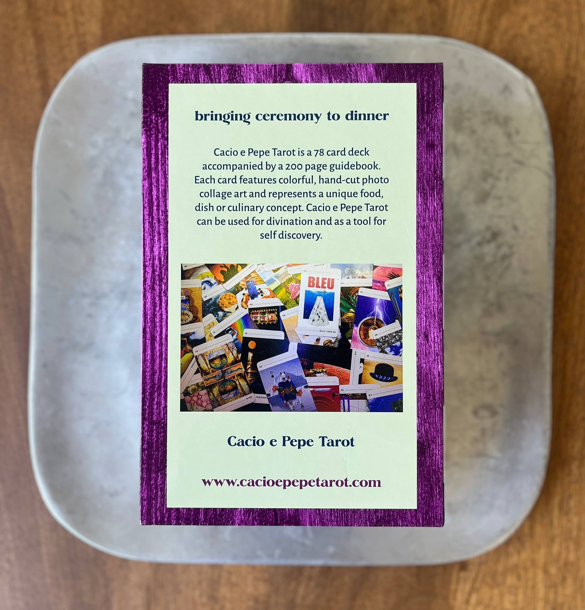 Cacio e Pepe Tarot Deck & Guidebook - Second Edition