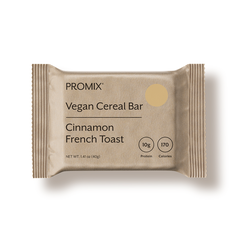 Promix - Vegan Cereal Bar - Cinnamon French Toast
