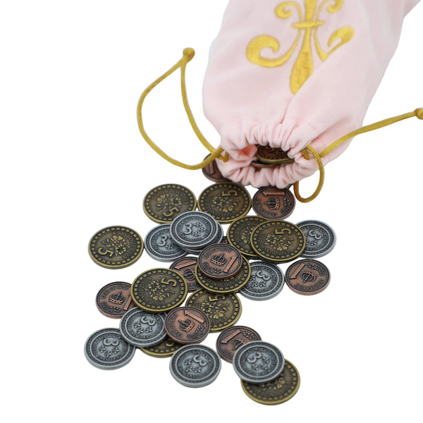 La Fleur - Board Game - Metal Coins