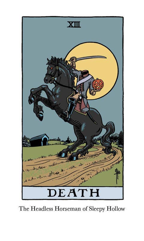 The Legend of Sleepy Hollow Tarot - Deck & Guide