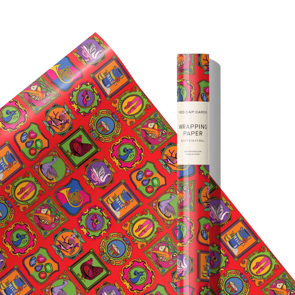 Gift Wrap Roll - 12 Days of Christmas