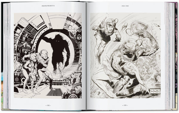 The Fantastic Worlds of Frank Frazetta - 45th Ed. (German, French, English)