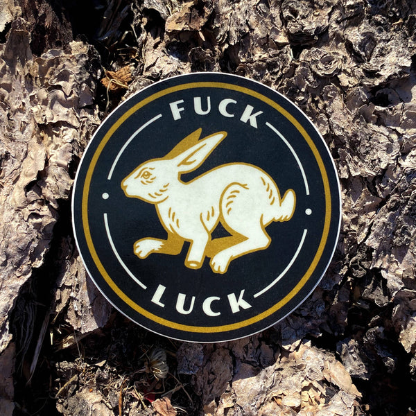 Fuck Luck Sticker - Space Camp