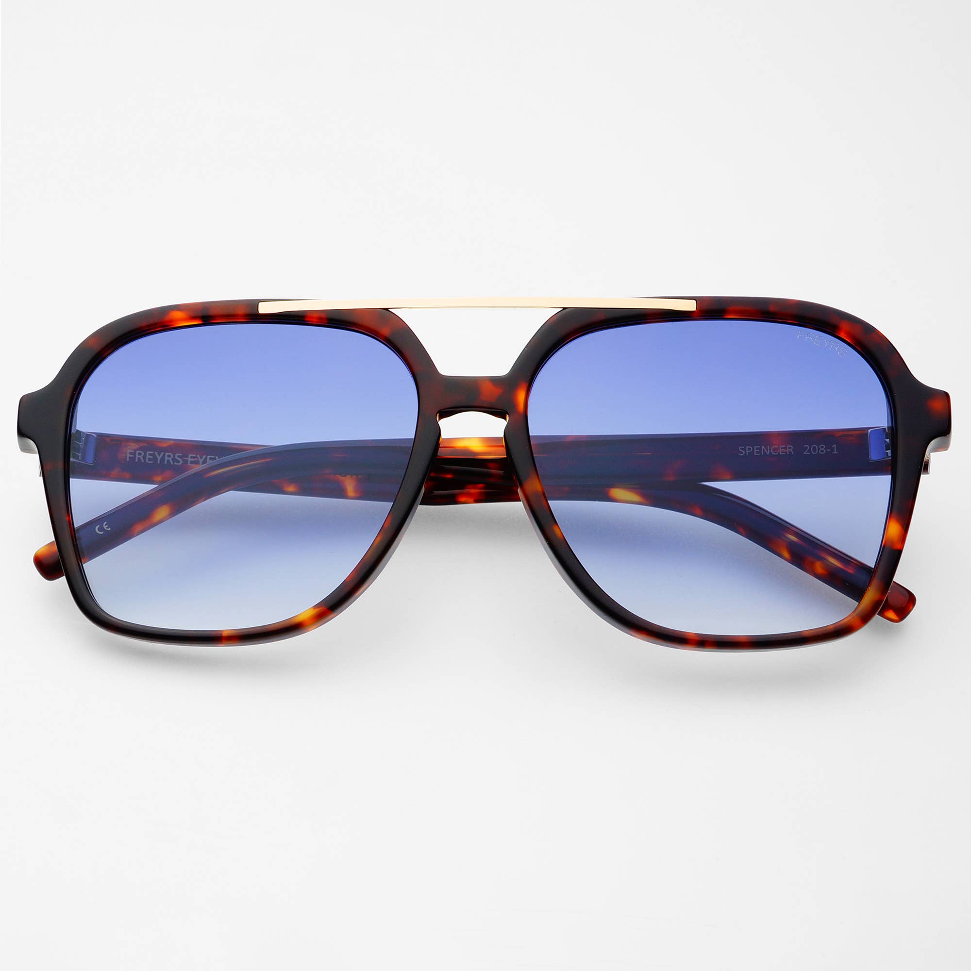 FREYRS - Spencer Sunglasses - Tortoise / Blue