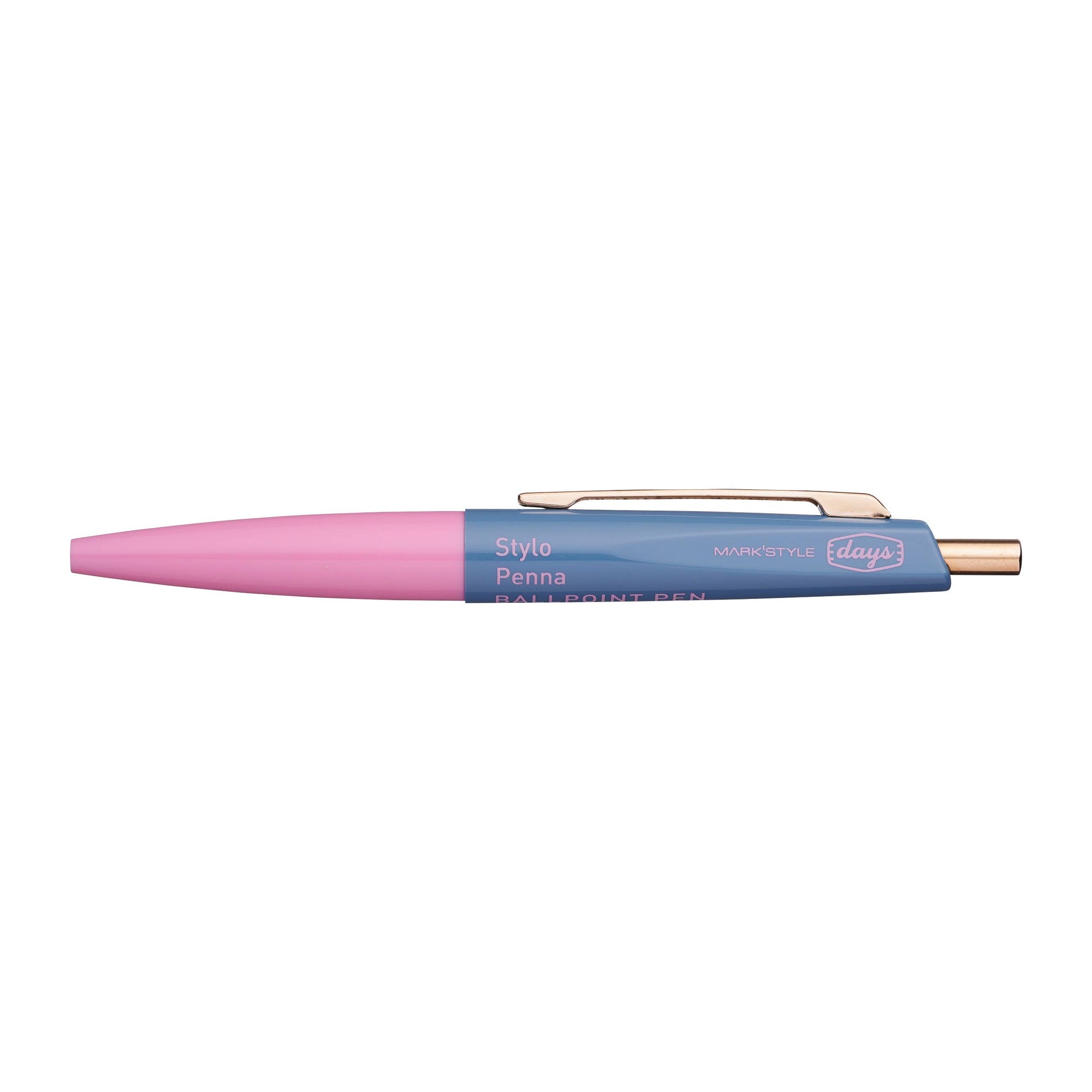 MARK'STYLE - Mini Ball Ink Pen - Beige-Mint