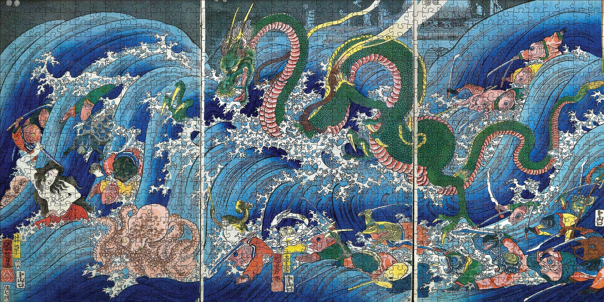 Utagawa Kuniyoshi: The Palace of the Dragon King 1000-Piece Jigsaw Puzzle
