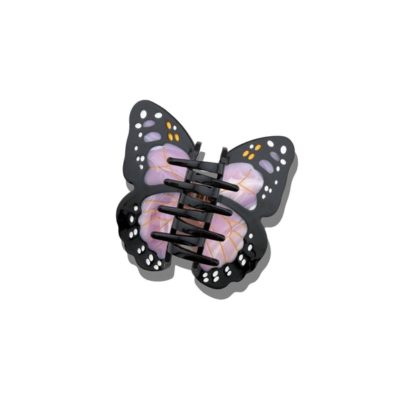 Solar Eclipse - Limited Edition Claw Hair Clip - Monarch Butterfly - Lavender