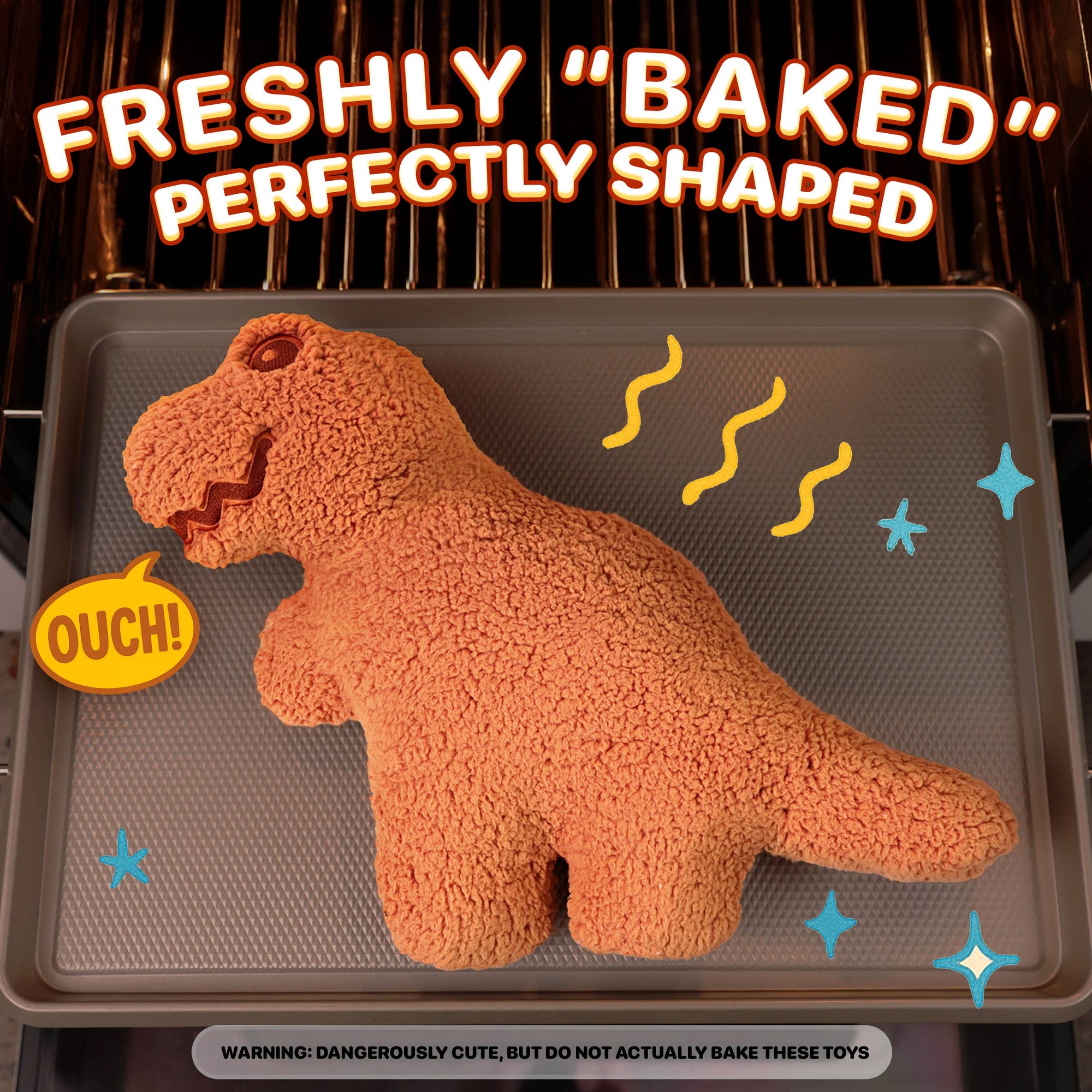 Drambeenie Toys - Extra Fluffy Dino Nugget Pillow - Stego Sammy at Space Camp in Portland, Oregon