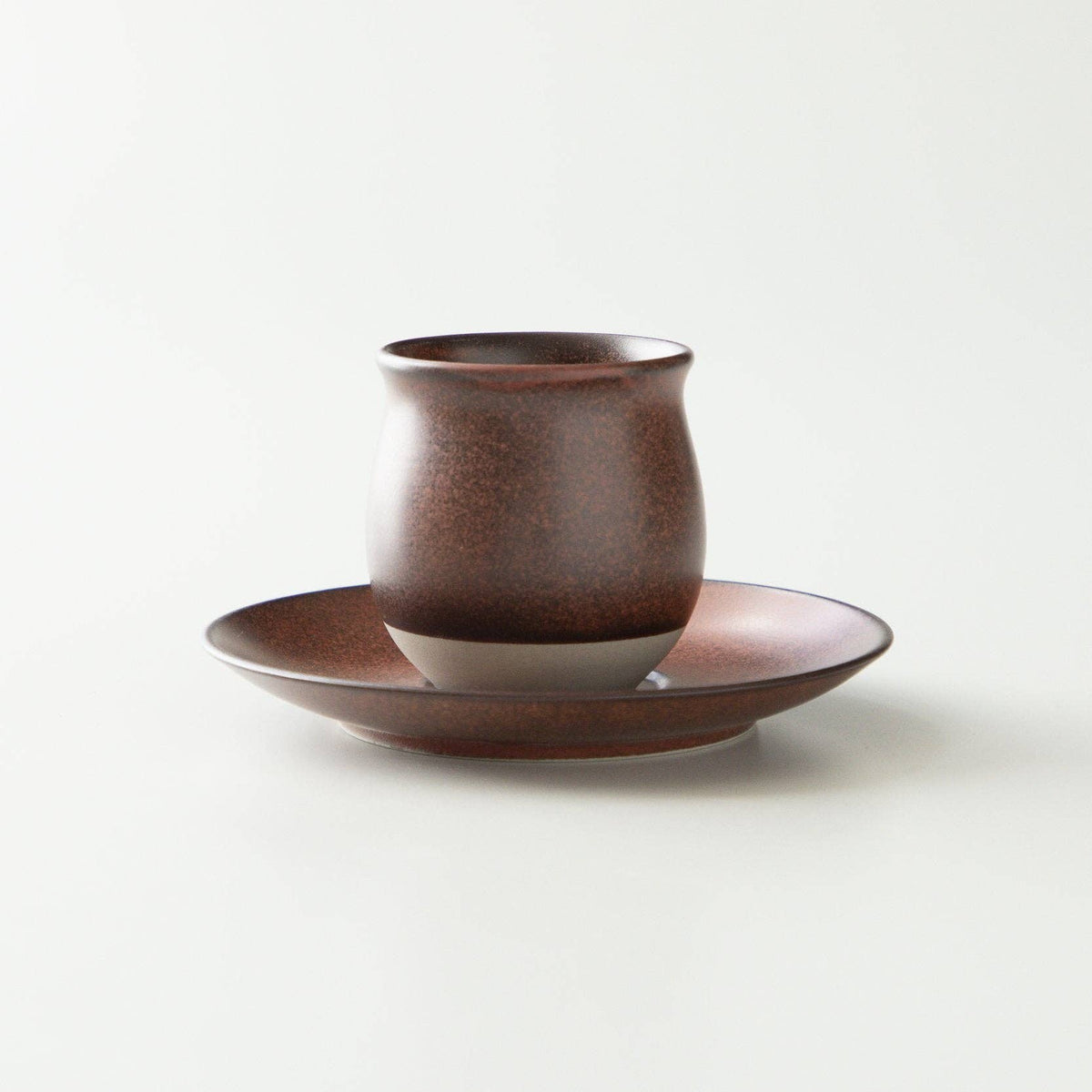 ORIGAMI - Matcha Flavor Cup/Bowl Saucer - Black