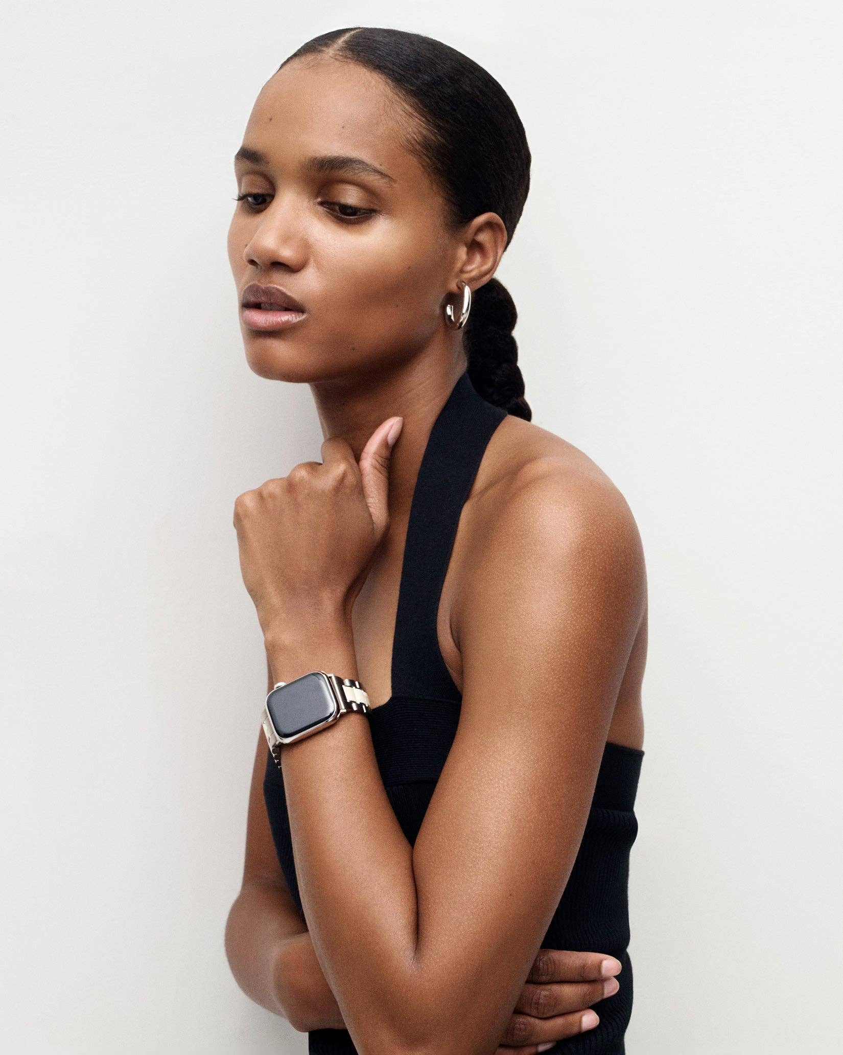 MACHETE - Boyfriend Apple Watch Band in Grey Shell