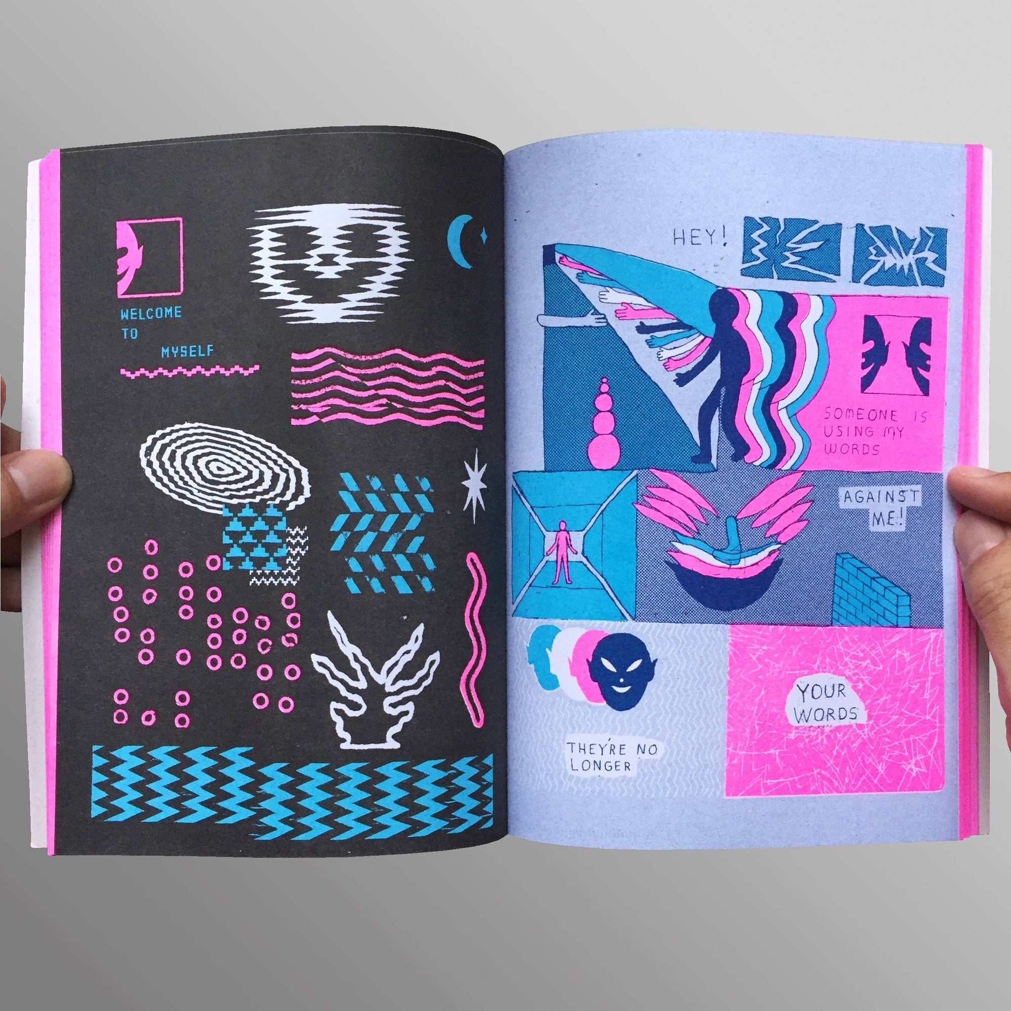 AMBIENT FRIEND - Welcome To Myself Zine