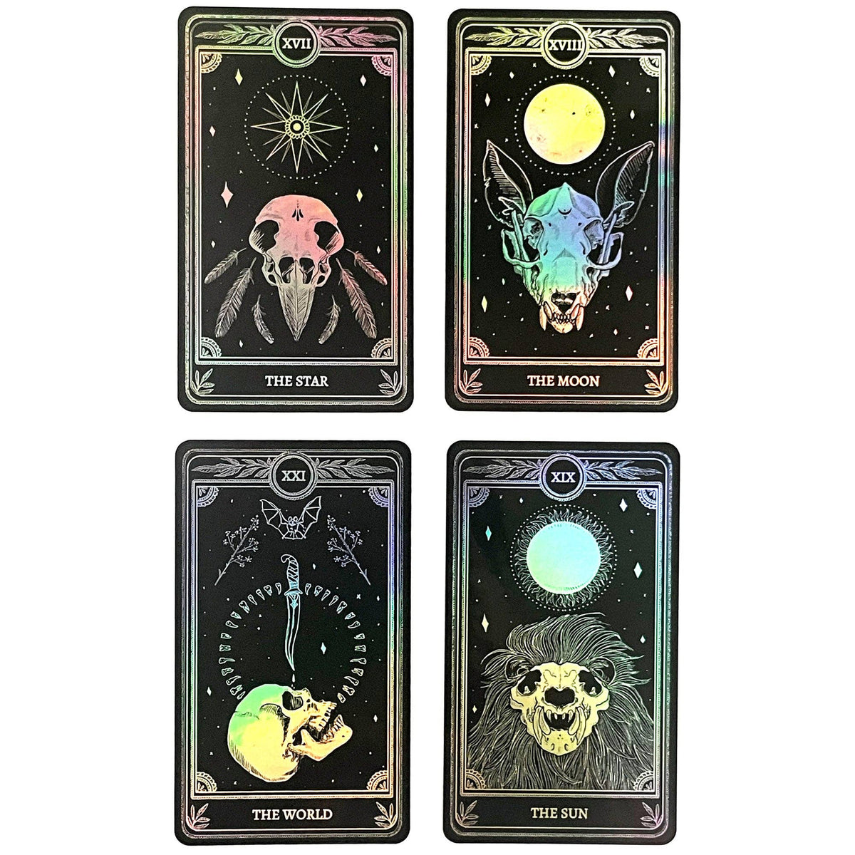 Marigold Tarot Celestial Sticker Pack - Holographic