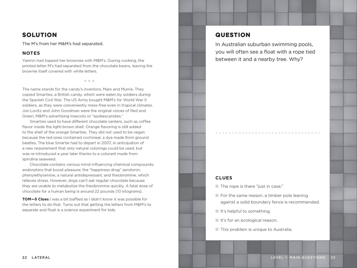 Lateral: Wonderful Answers to Weird Questions by Tom Scott & David Bodycombe