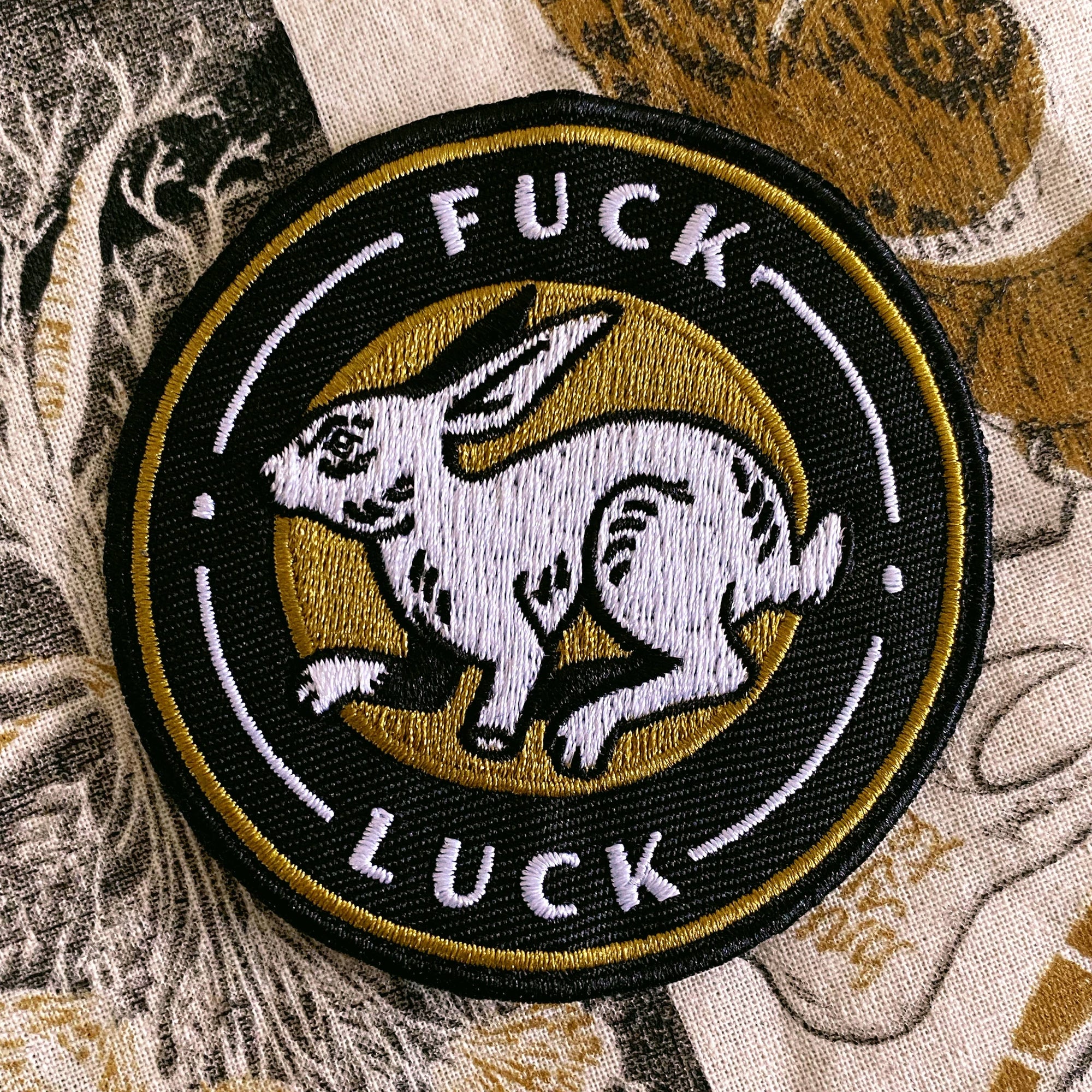 Fuck Luck Patch - Space Camp