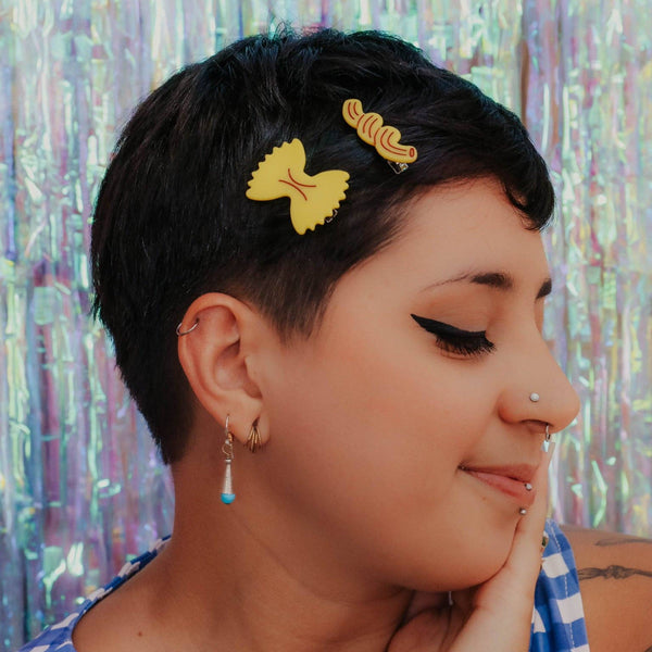 Noodle Mix Hair Clip Set