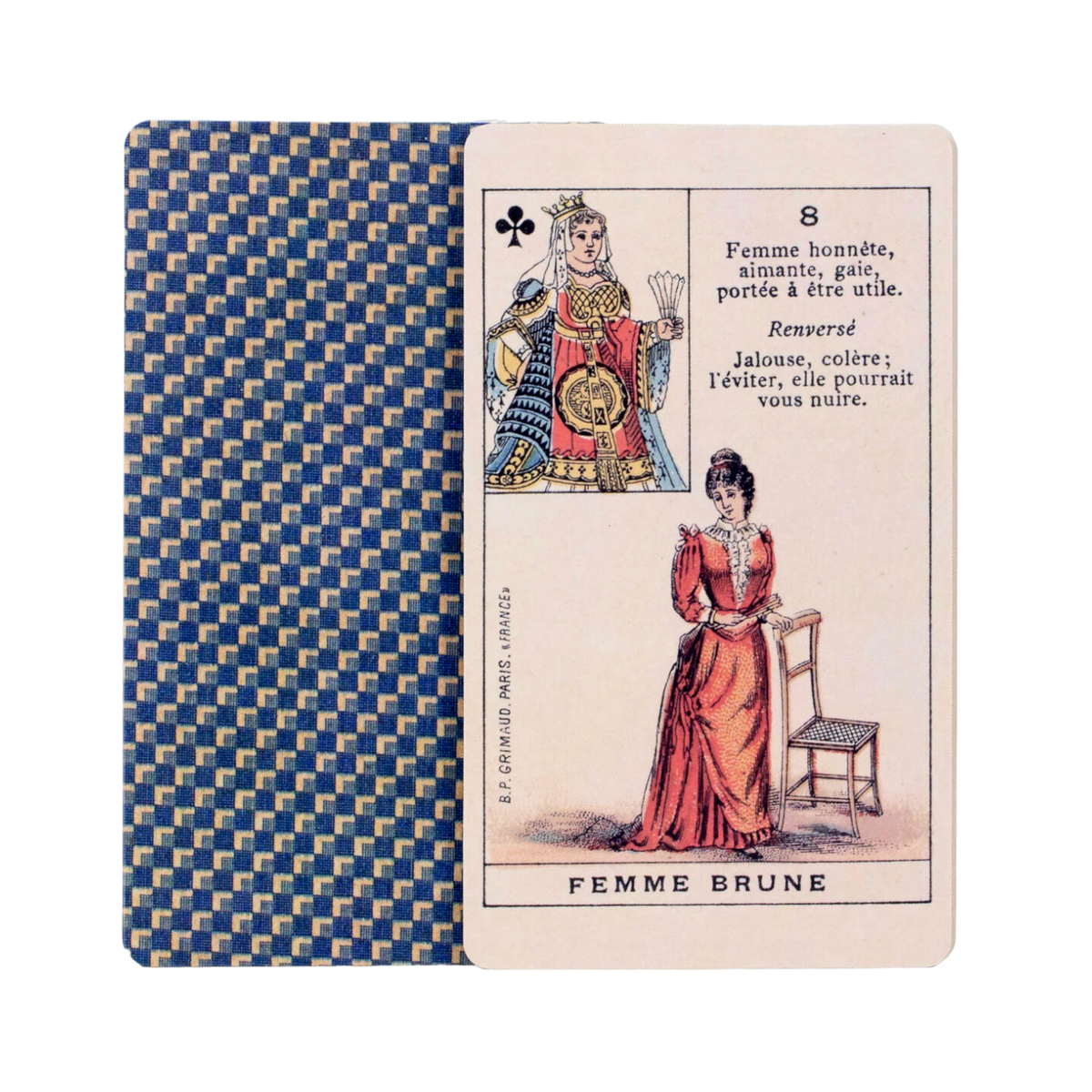 1875 Le Petit Cartomancien - Petit Lenormand Deck & Guide