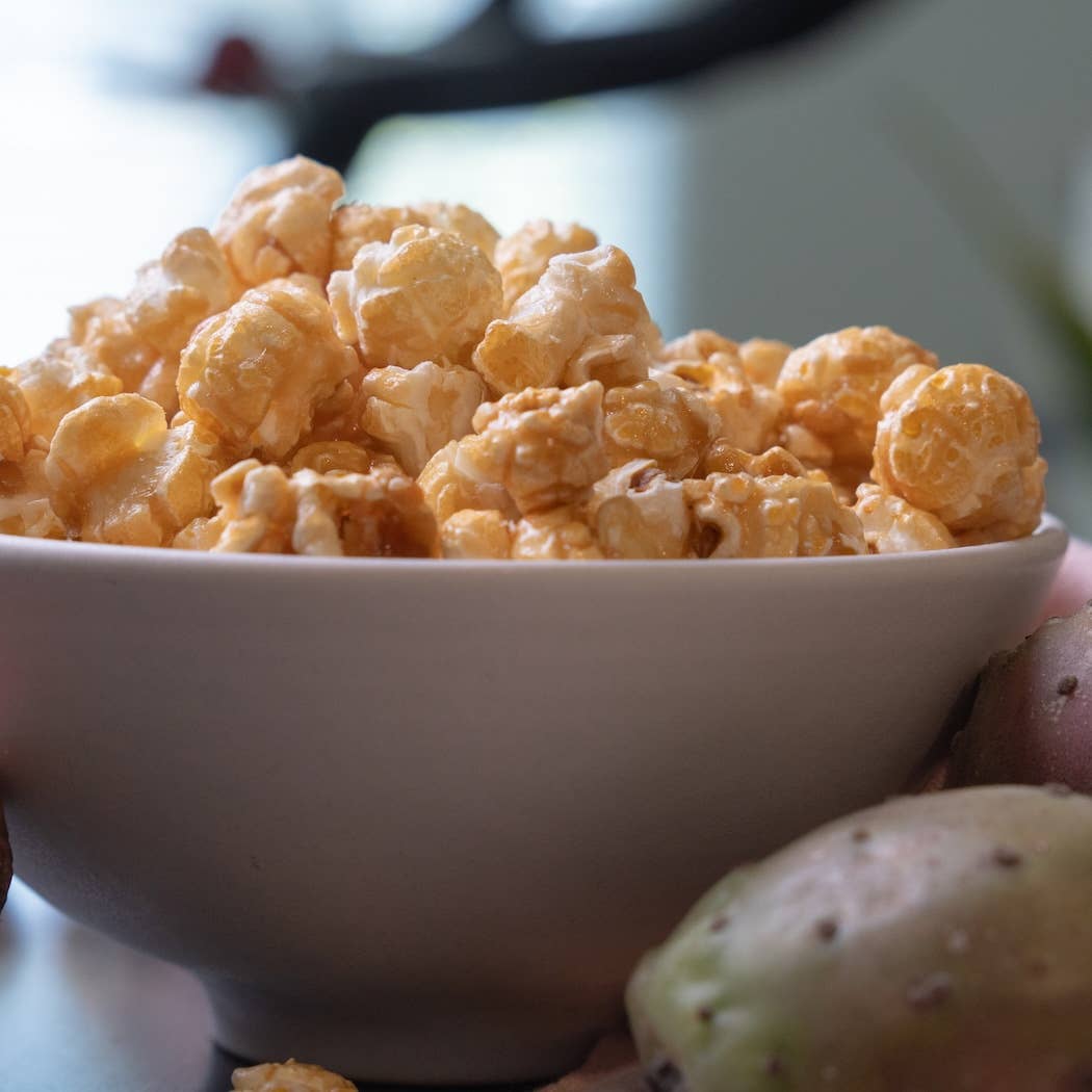 POPPED Artisan Popcorn - Prickly Pear Caramel Artisan Popcorn