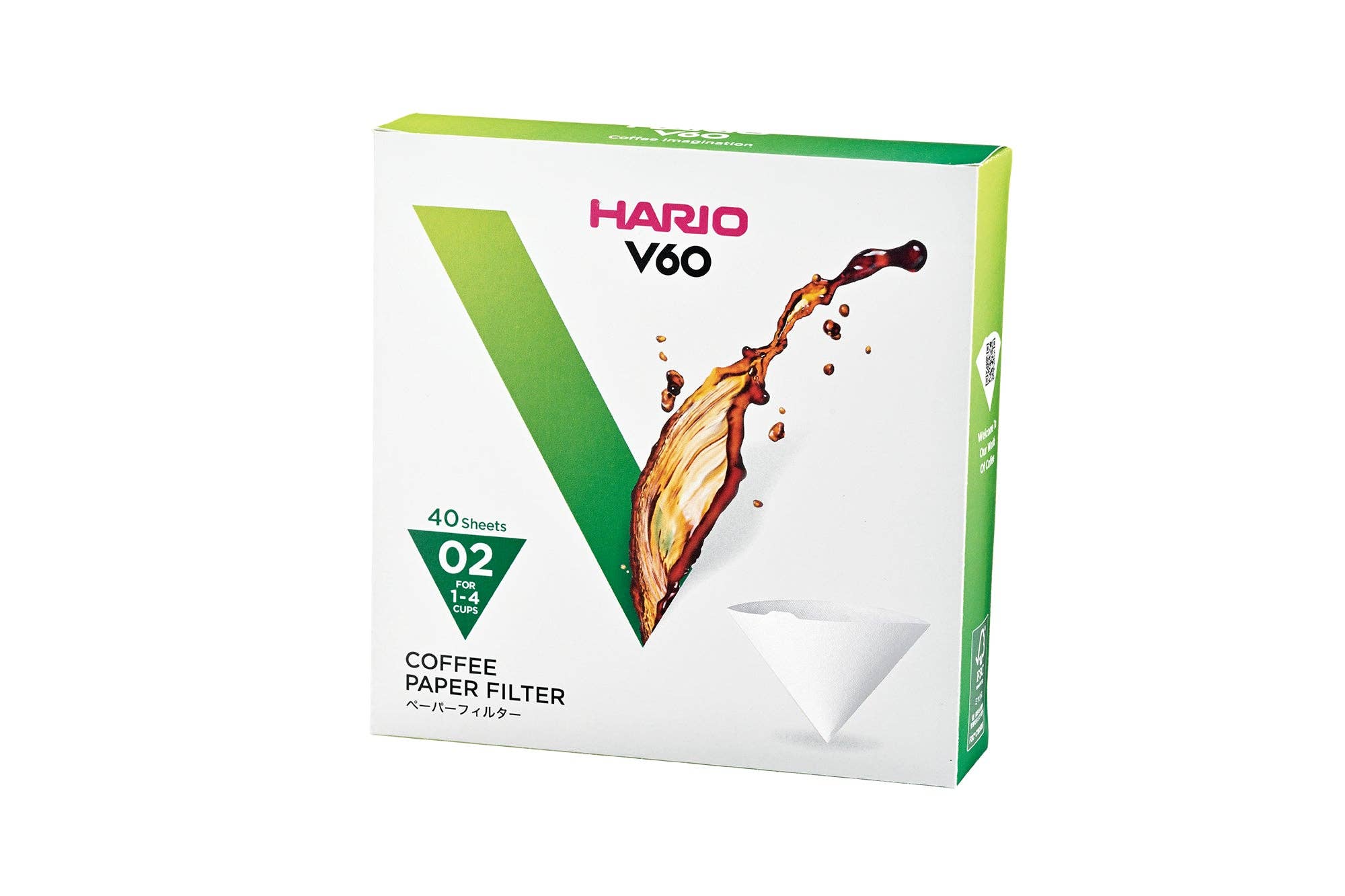Hario - V60 Paper Filter - Natural Brown