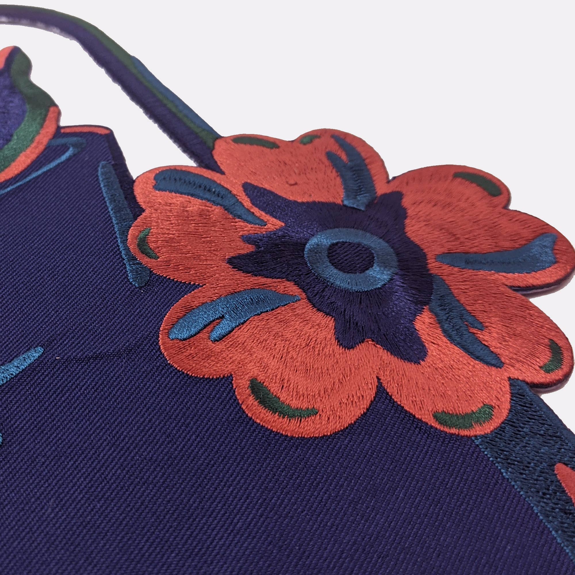 Falling Flowers Large Back Patch