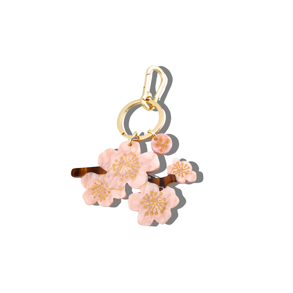Solar Eclipse - Bag Charm & Keychain - Cherry Blossom