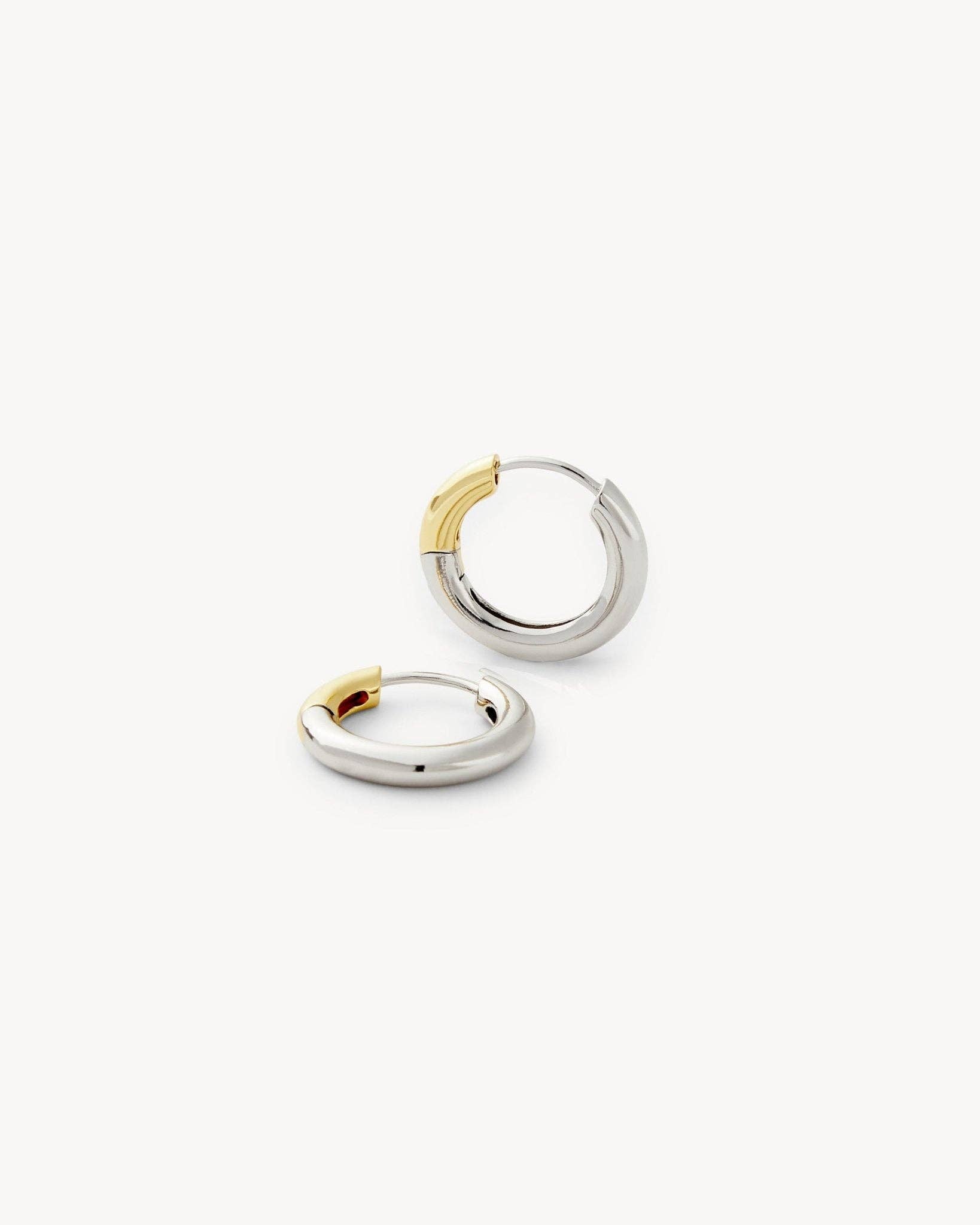 MACHETE - 3/4" Petite Hoops - Silver
