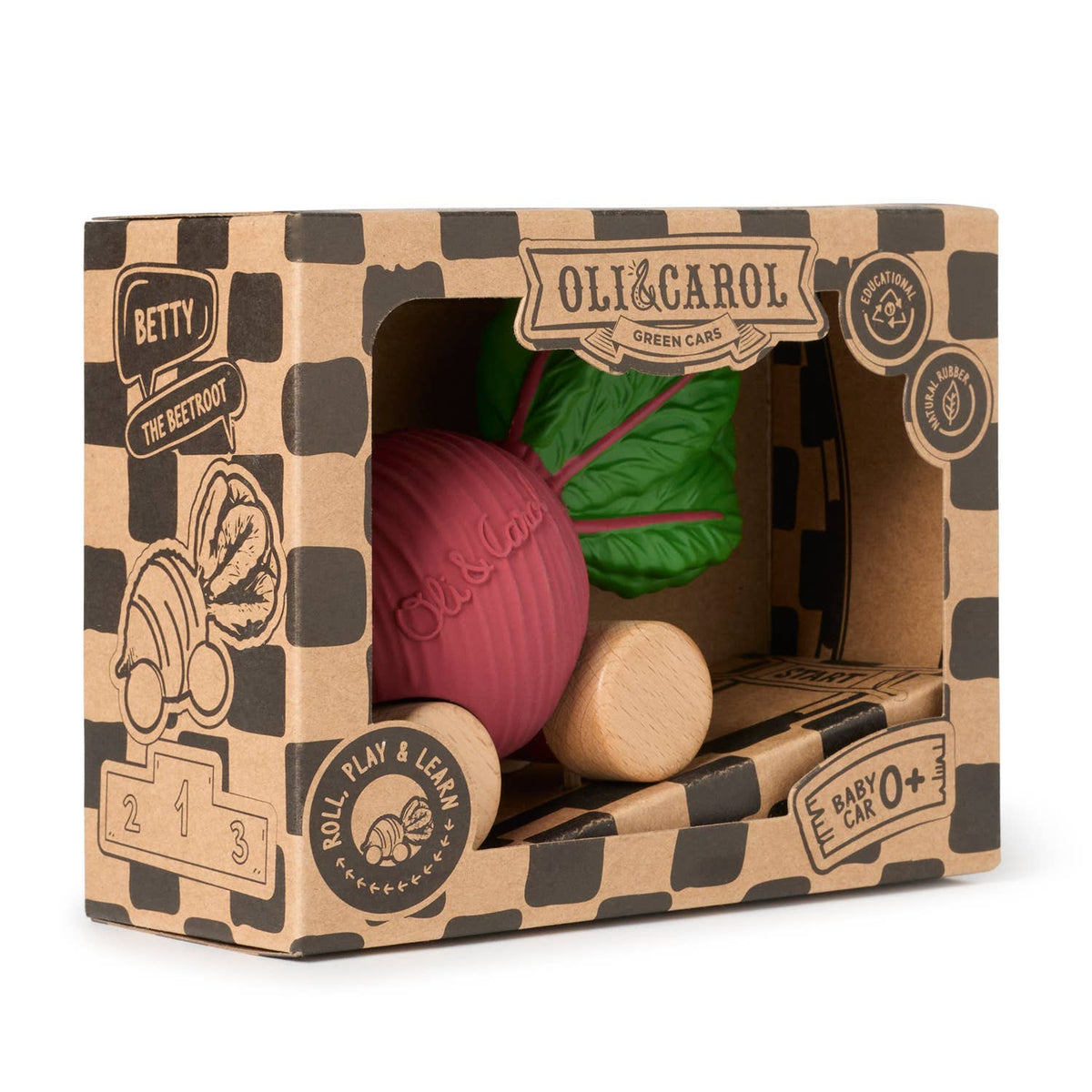 Oli & Carol - Baby Car - Betty The Beetroot