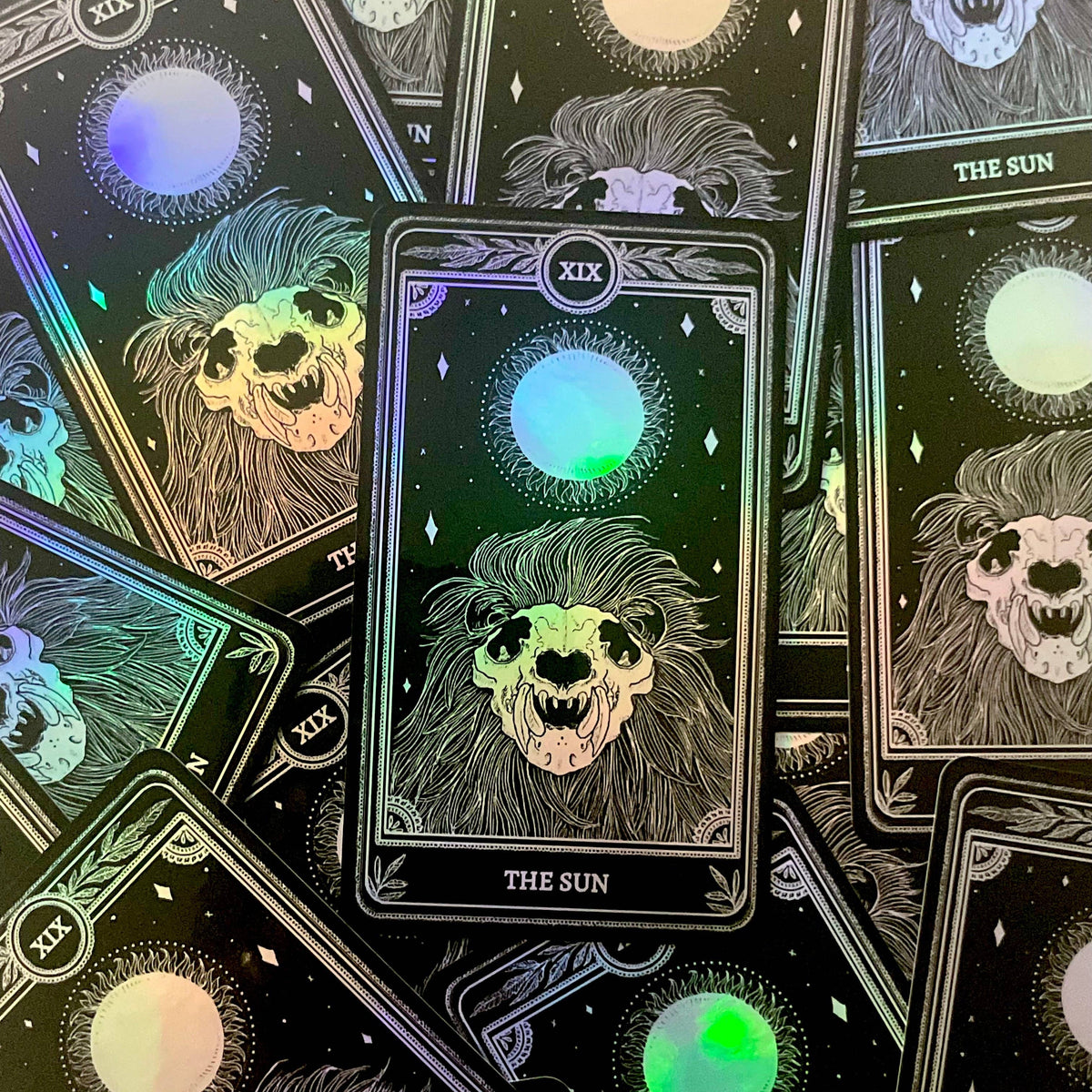 Marigold Tarot Celestial Sticker Pack - Holographic