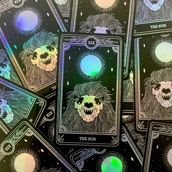 Marigold Tarot Celestial Sticker Pack - Holographic