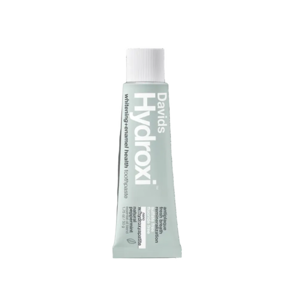 Davids - Hydroxi™ Travel Size Whitening + Enamel Health Nano Hydroxyapatite Toothpaste - Peppermint