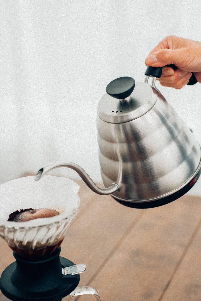 HARIO - V60 "Buono" Electric Drip Kettle - 800mL - Silver