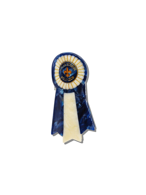 Solar Eclipse - Claw Hair Clip - Polo Club Ribbon