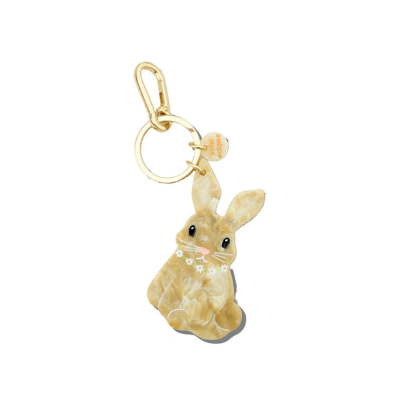Solar Eclipse - Bag Charm + Keychain - Bunny