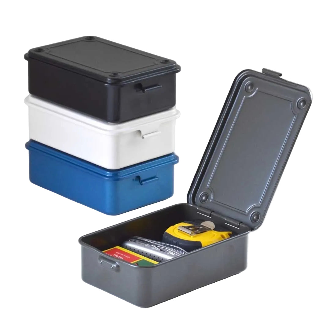 Toyo - Steel Stackable Storage Box T-150 - White