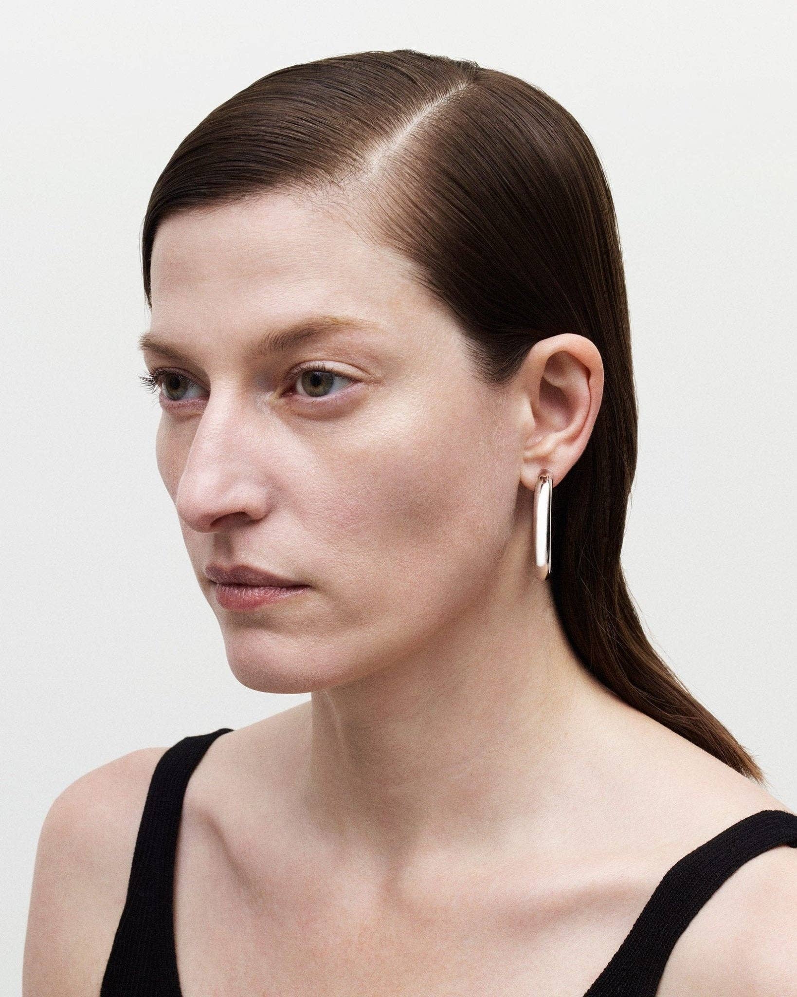 MACHETE - 1.5" Perfect Hoops -  Silver