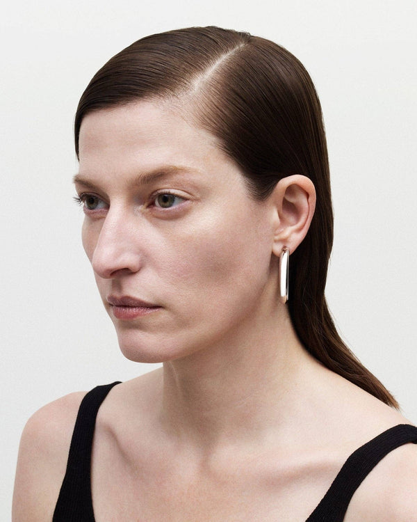 MACHETE - 1.5" Perfect Hoops -  Silver