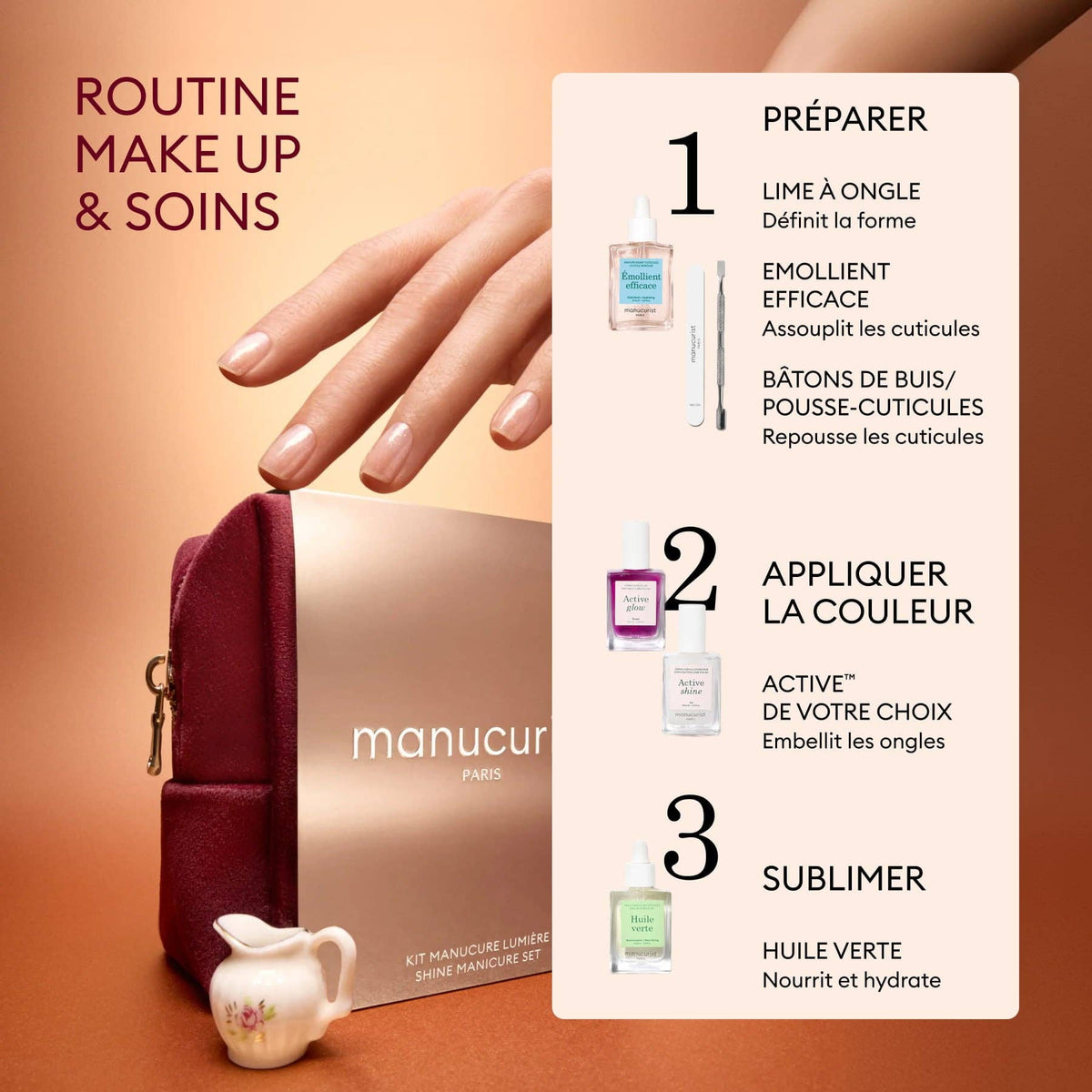 Manucurist - Mini Active™ Duo Ornament
