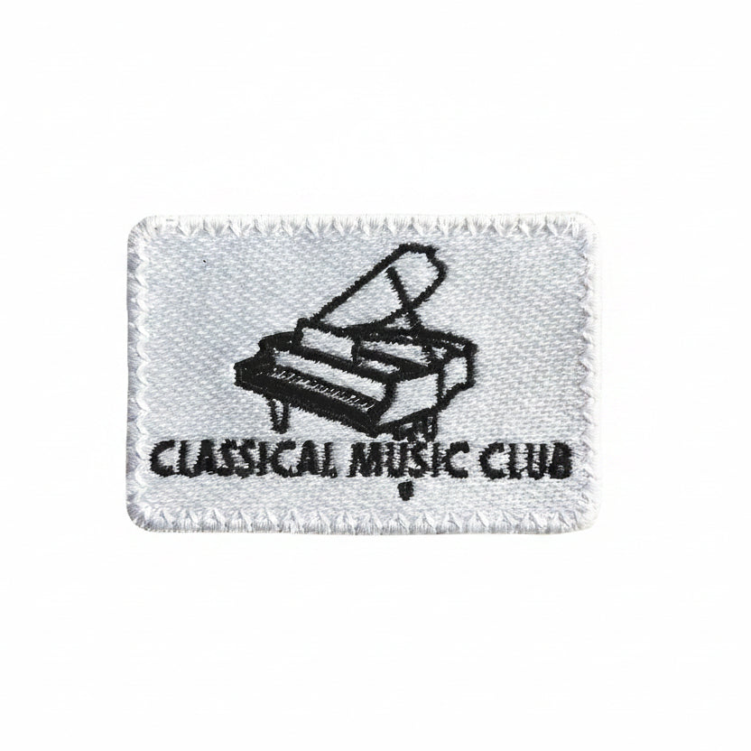 The Space Bureau - Classical Music Club Patch - Iron-on