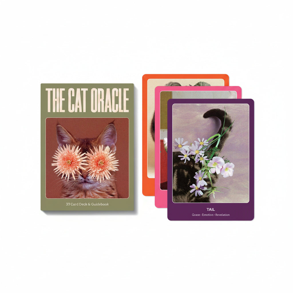 The Cat Oracle: 33 Card Deck & Guidebook 