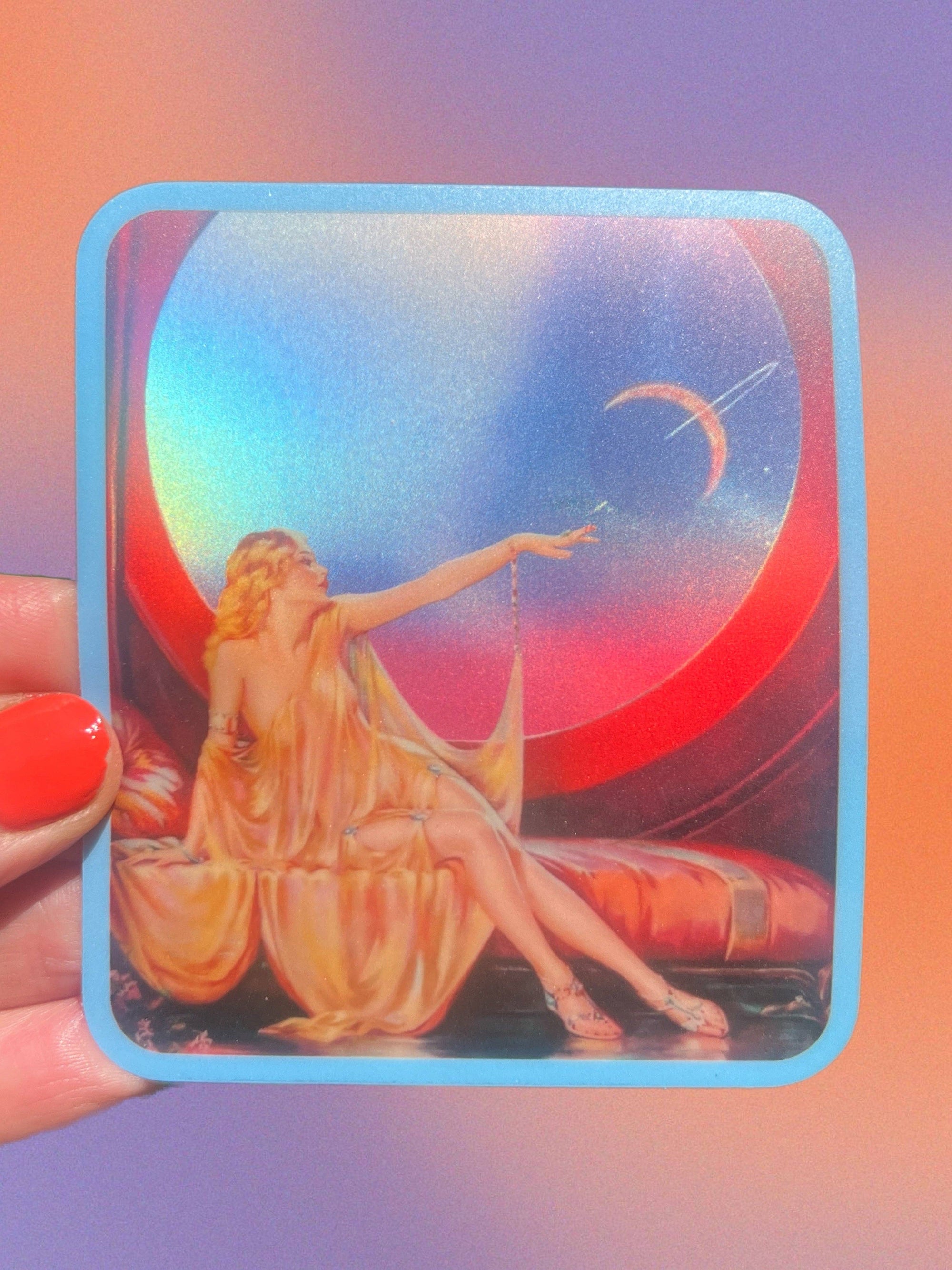 Dreamy Sci-Fi Fantasy - Sticker
