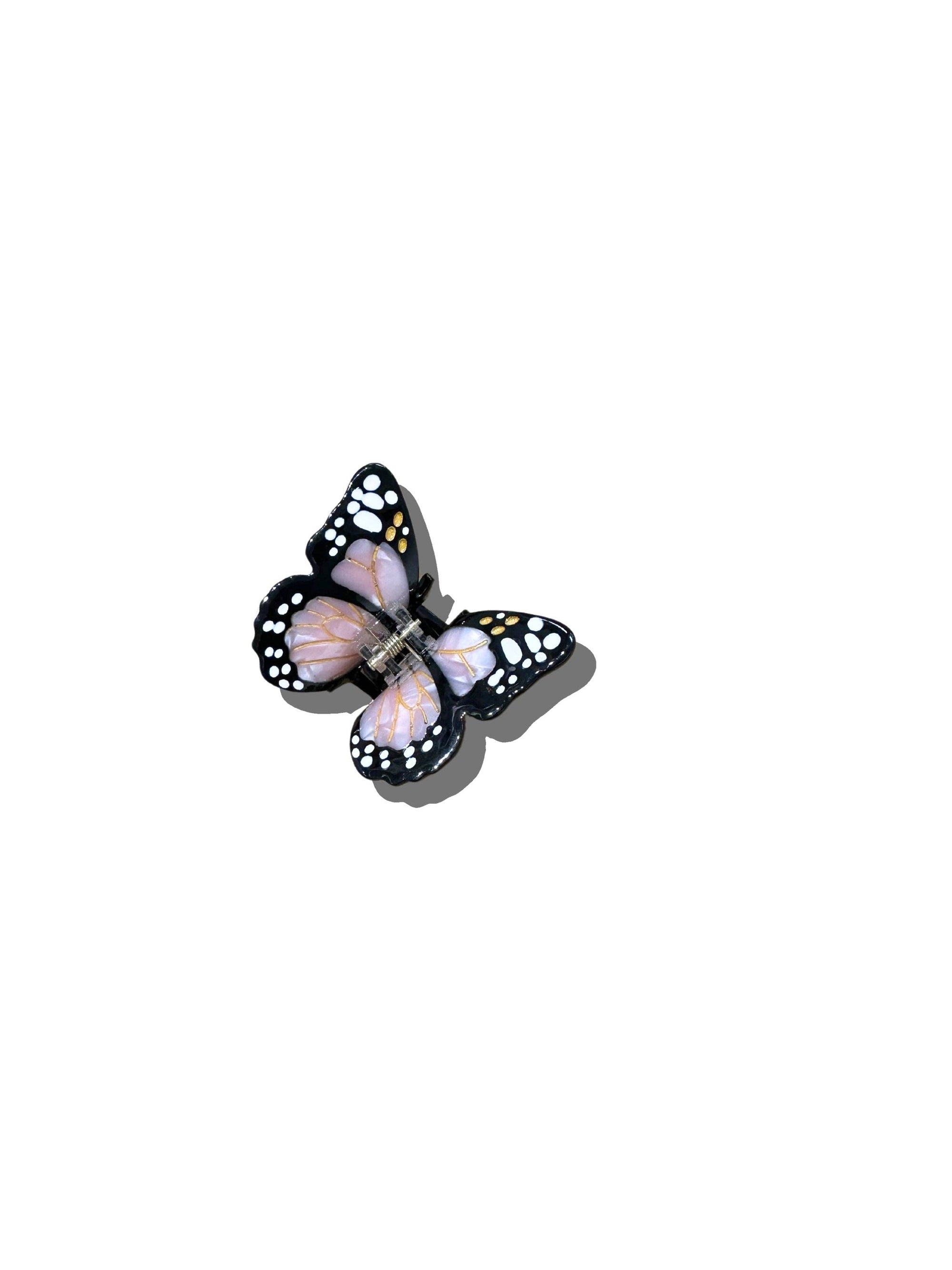 Solar Eclipse - Mini Monarch Butterfly Claw Hair Clip: Baby Blue - Limited Edition