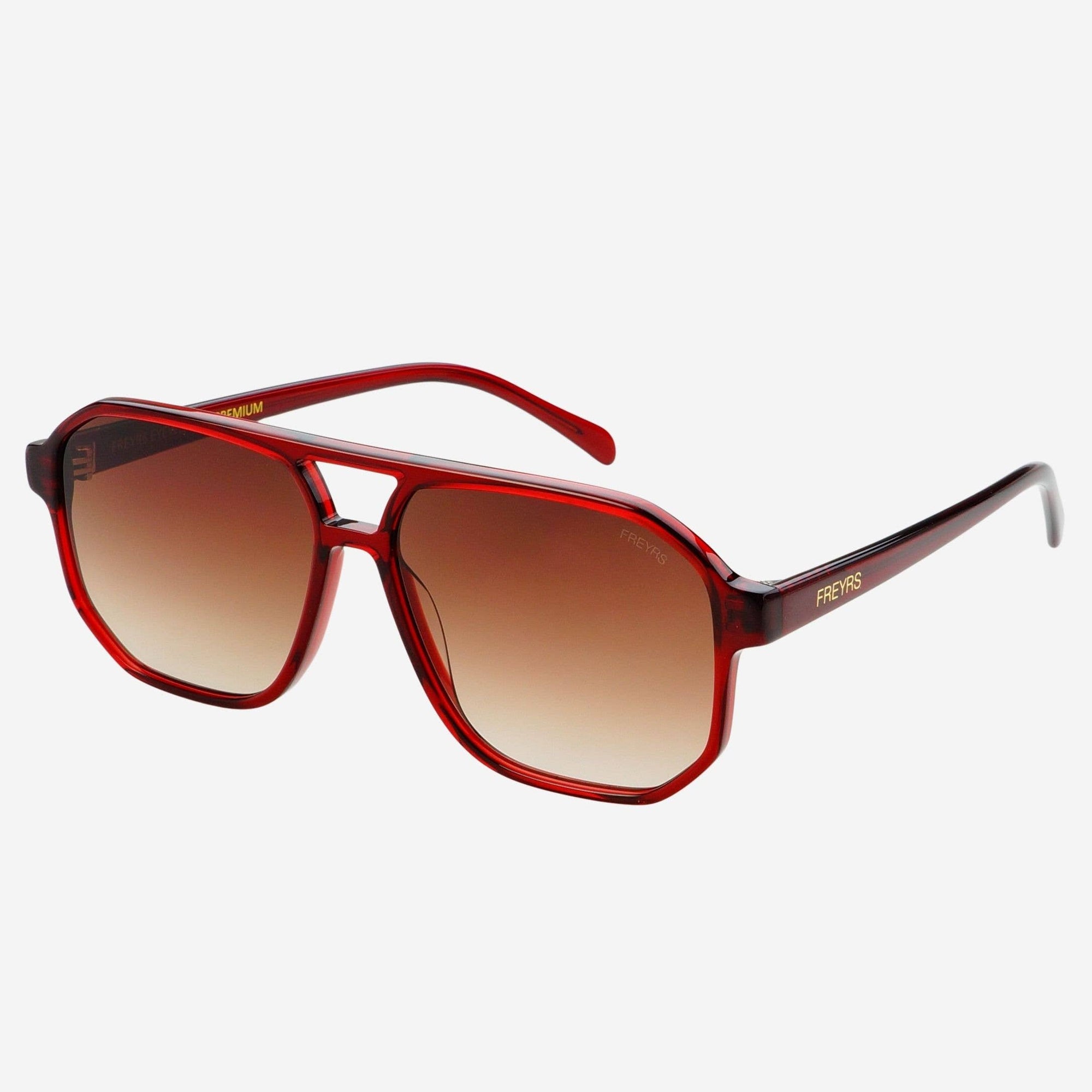 FREYRS - Billie Sunglasses - Dark Cherry