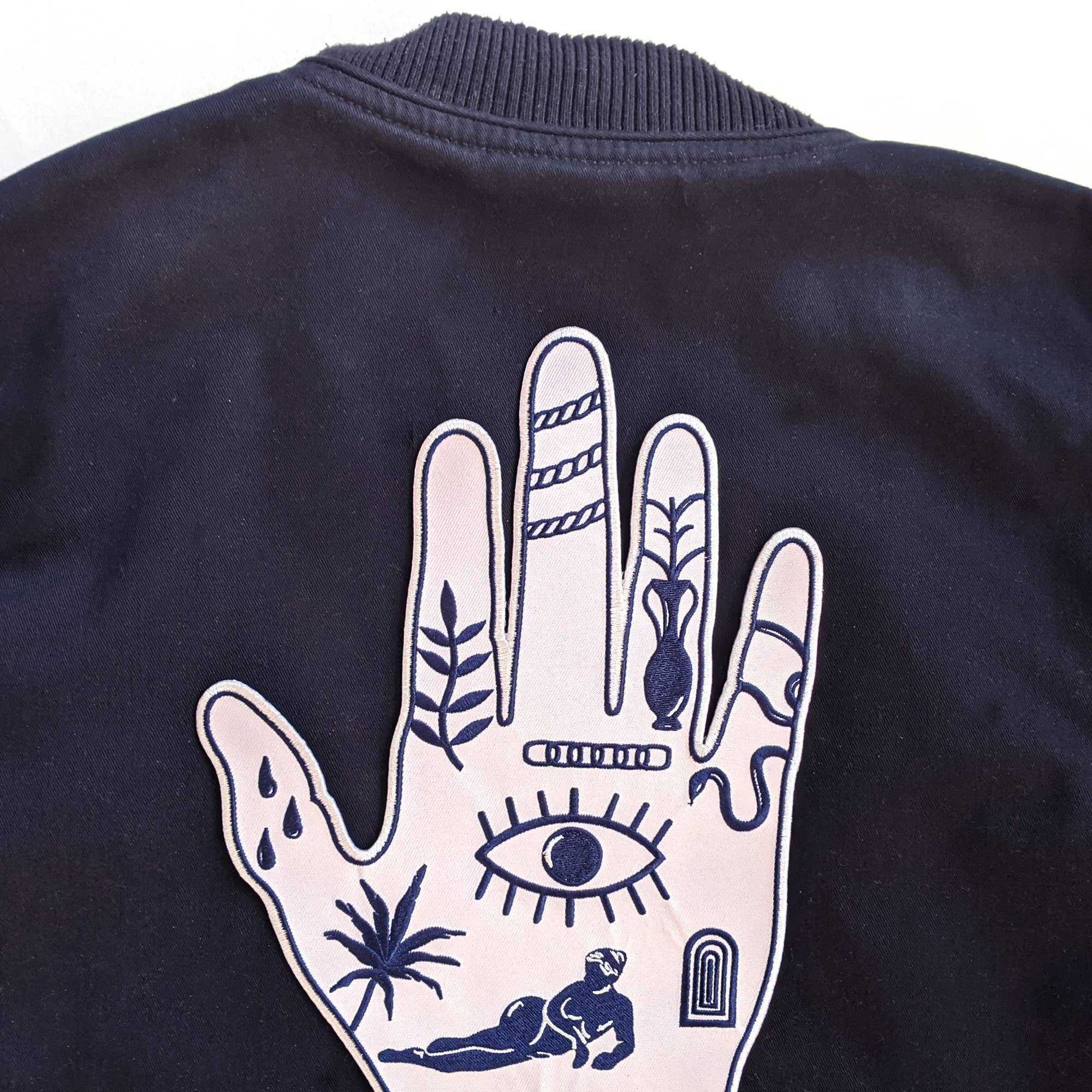 Hand Large Back Patch