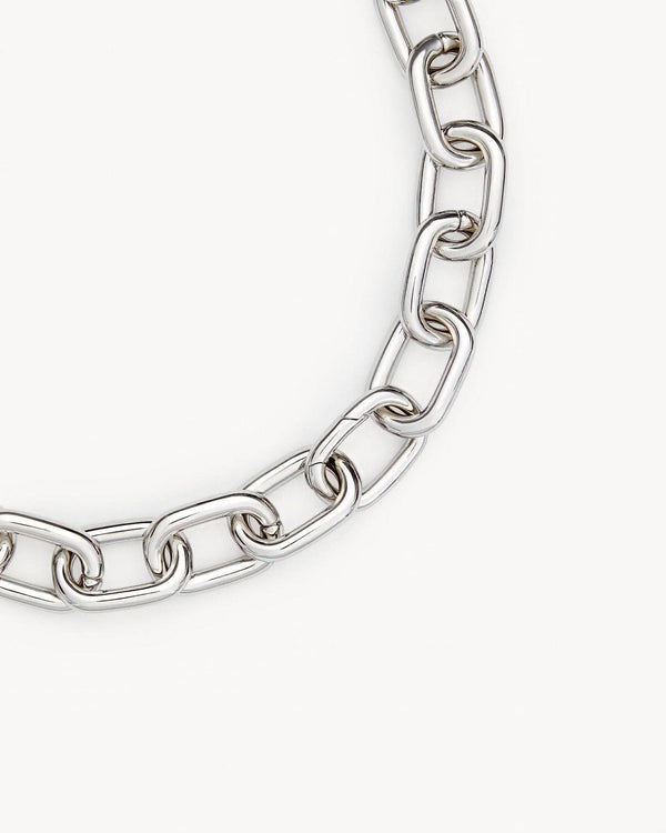 MACHETE - Interchangeable Link Necklace in Silver: 15.5" Length at Space Camp in Portland, Oregon